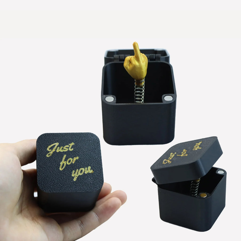 Christmas Prank Gift – “Middle Finger in a Box”