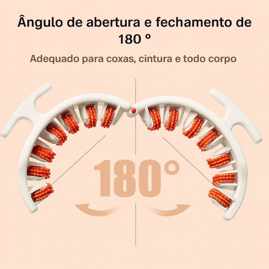 Drena Roller | Massageador linfático para lipedema e celulite