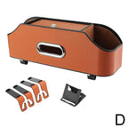🔥 Organizador Multifuncional SeatSmart™  – ABS Premium + Couro – Impermeável e fácil de limpar!