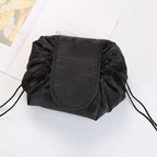 Drawstring Makeup Organizer Bag (2 For 1)