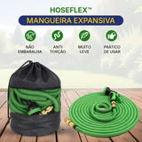 HoseFlex™ Mangueira Mágica Flexível Irrigação + Esguicho de Brinde
