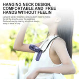 Portable Mini Handheld Fan USB Rechargeable 5-Speed with Phone Stand