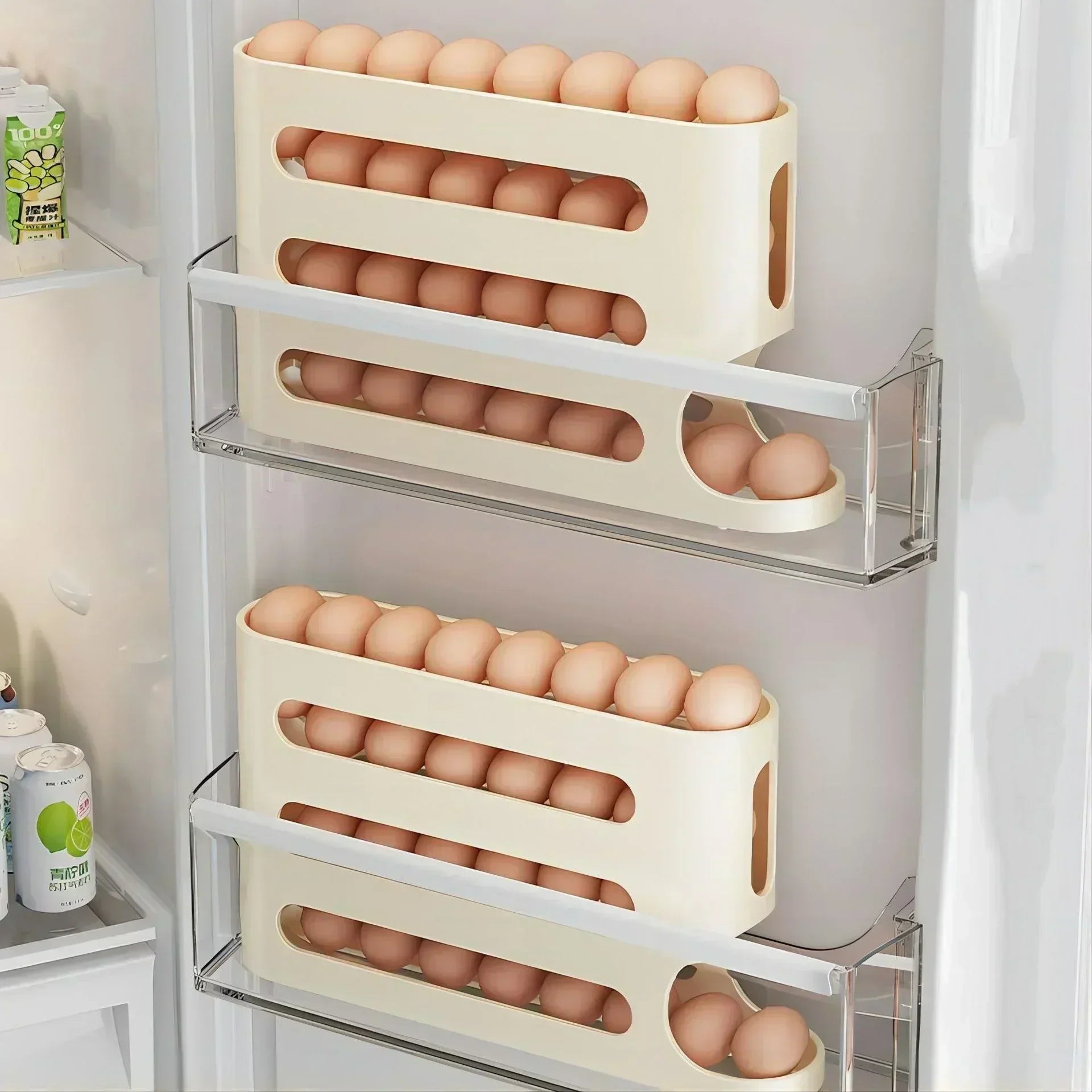 Organizador de Ovos Definitivo para Geladeira