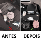 🔥 Organizador Multifuncional SeatSmart™  – ABS Premium + Couro – Impermeável e fácil de limpar!